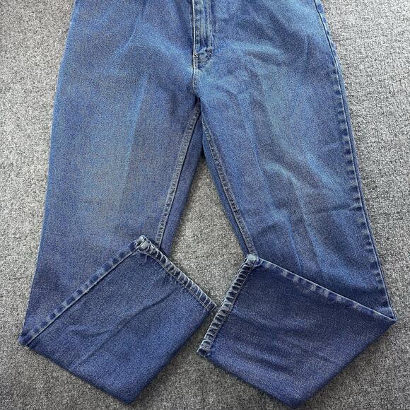 Vintage Haband The Duke Jeans Mens W34 Inseam L Blue Denim Pants 70s 80s Light - Picture 5 of 10